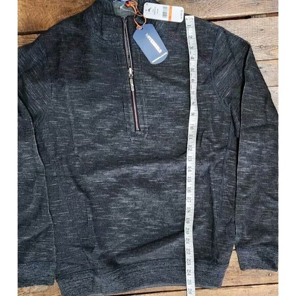 NWT Tommy Bahama Flipsider Half Zip Men's Size Small Reversible - Picture 4 of 15